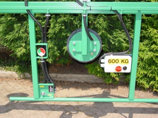 Horse8, vacuumlifter, vacuumheffer voor groot glas, vakuum hebe gerat, Vantouse 800 kg, glaszuiger om grote plateau's ter verplaatsen in het glas magazijn.